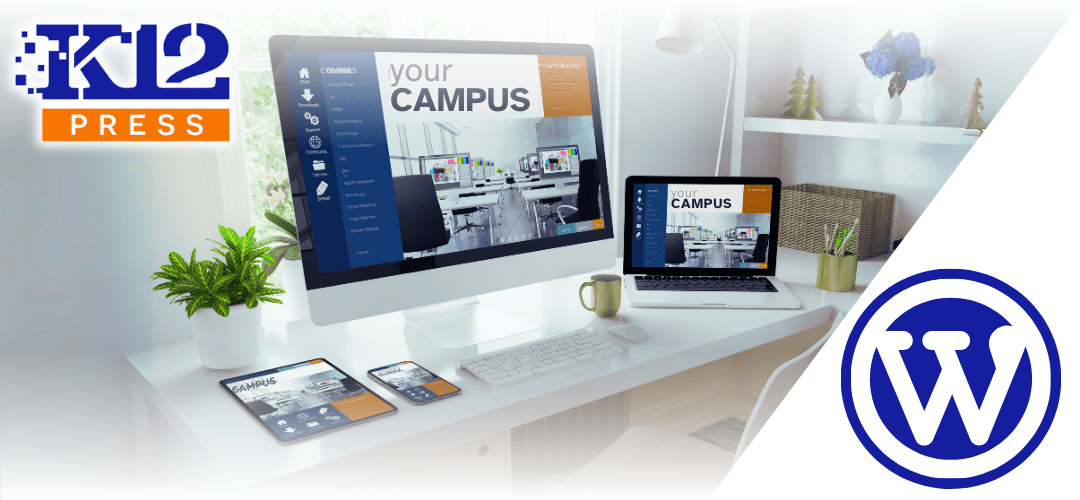 K12Press Campus Websites on multiple digital devices